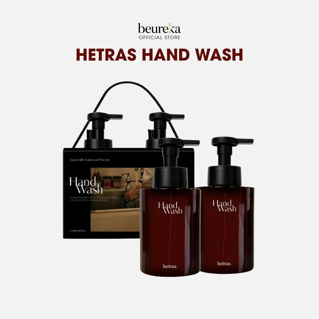 [LIVE ONLY] Hetras Perfumed Bubble Hand Wash 515ML 2pcs [4 variations] - Beureka