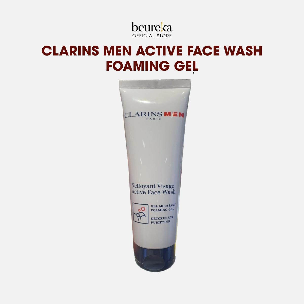 [LIVE ONLY] Clarins Men Active Face Wash Foaming Gel 125ml - Beureka [Skincare}