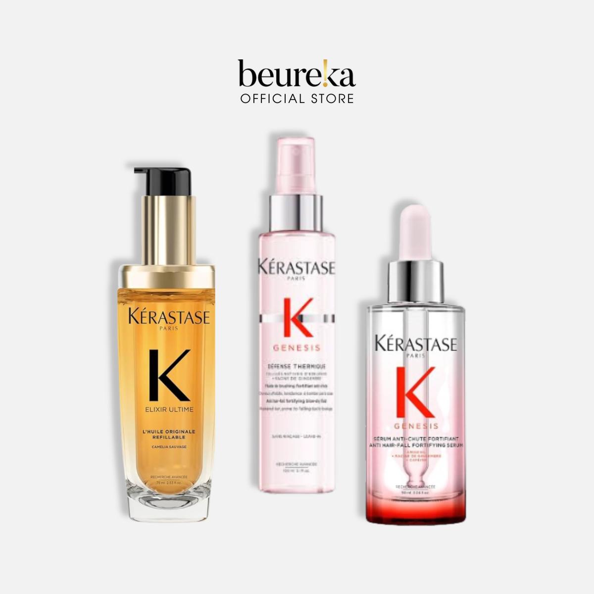 [LIVE ONLY] All Kerastase hair serum - Elixir Ultime L'Huile Originale Refillable 75ml | Genesis Serum | Genesis Thermique  - Beureka