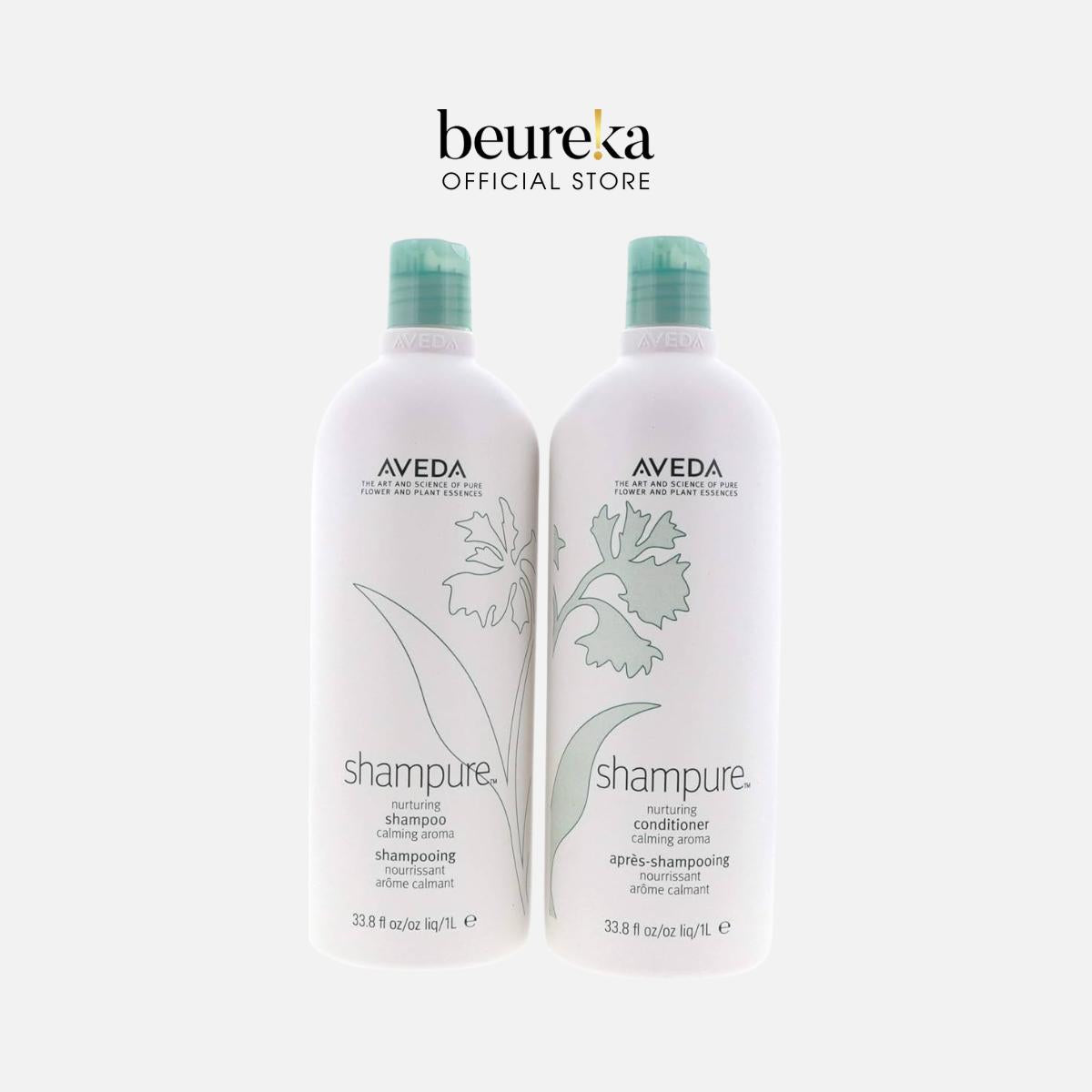 [LIVE ONLY] Aveda Shampure Nurturing Shampoo/Conditioner 250ml/1000ml - Beureka [Haircare]