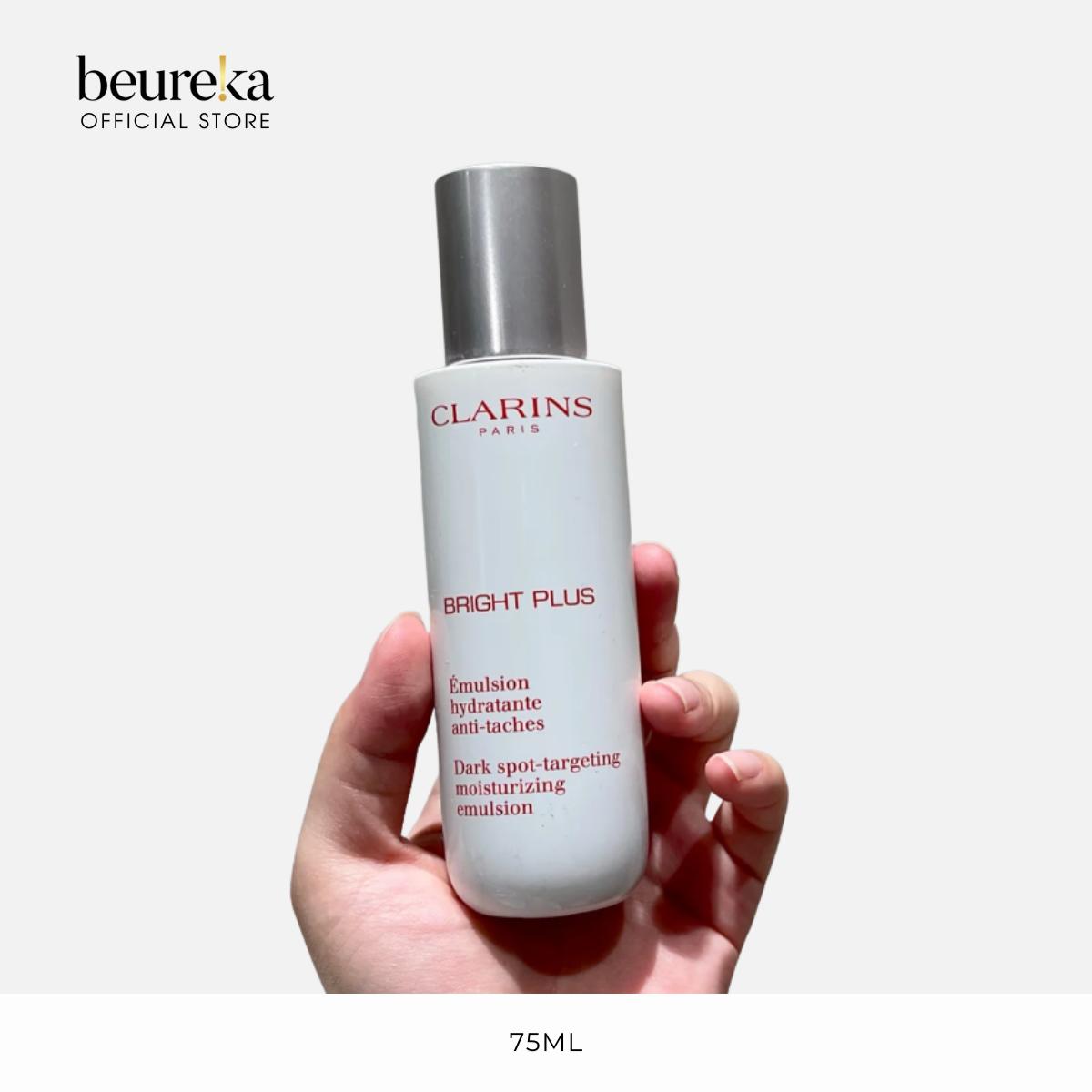 [LIVE ONLY] Clarins Bright Plus Series - Treatment Essence 200ml | Moisturizing Emulsion 75ml- Beureka [Skincare]