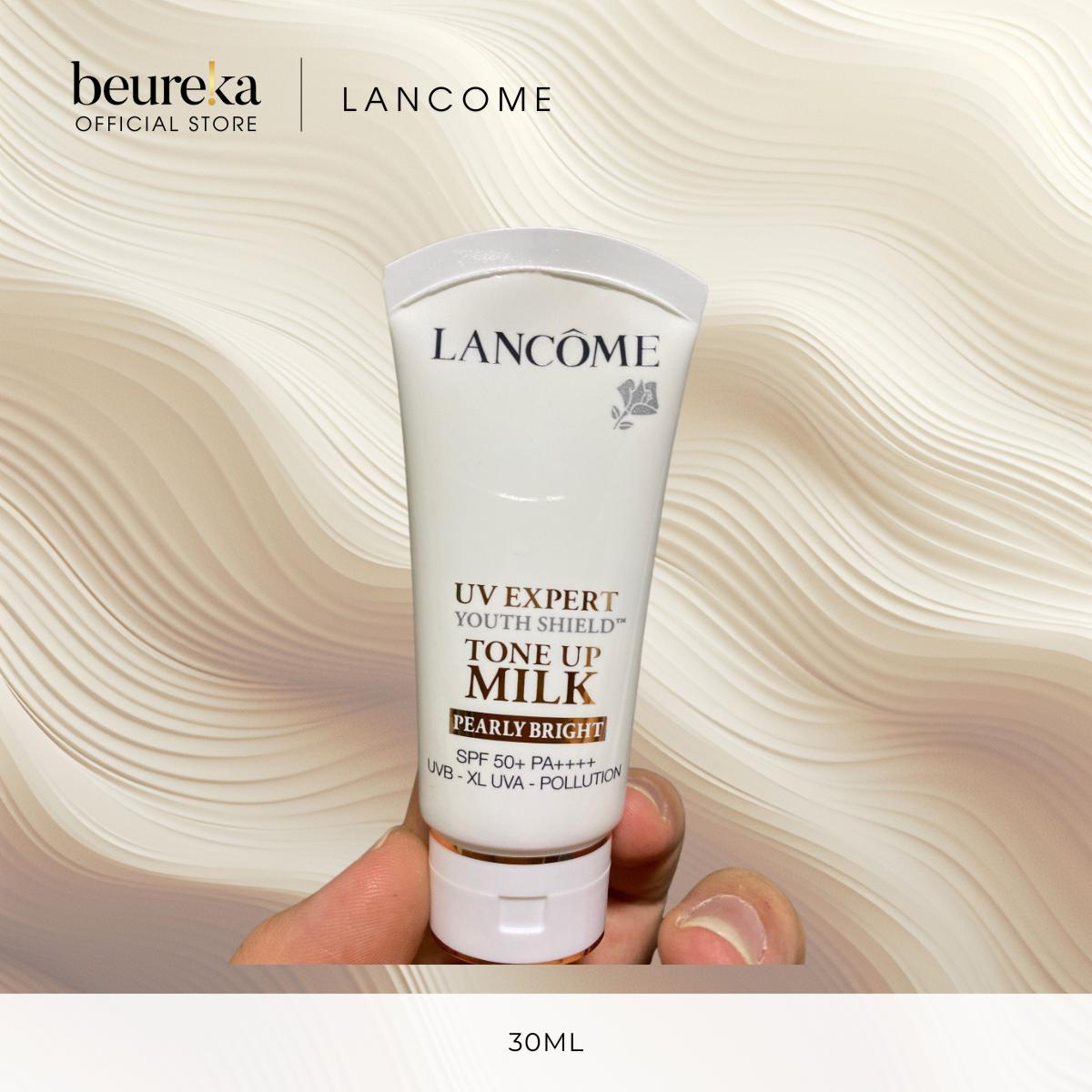[LIVE ONLY] All Lancome UV Expert Youth-Shield Suncreen 30ml / 50ml - Aqua Gel SPF50 PA++++ | Tone Up Pearly White - Beureka