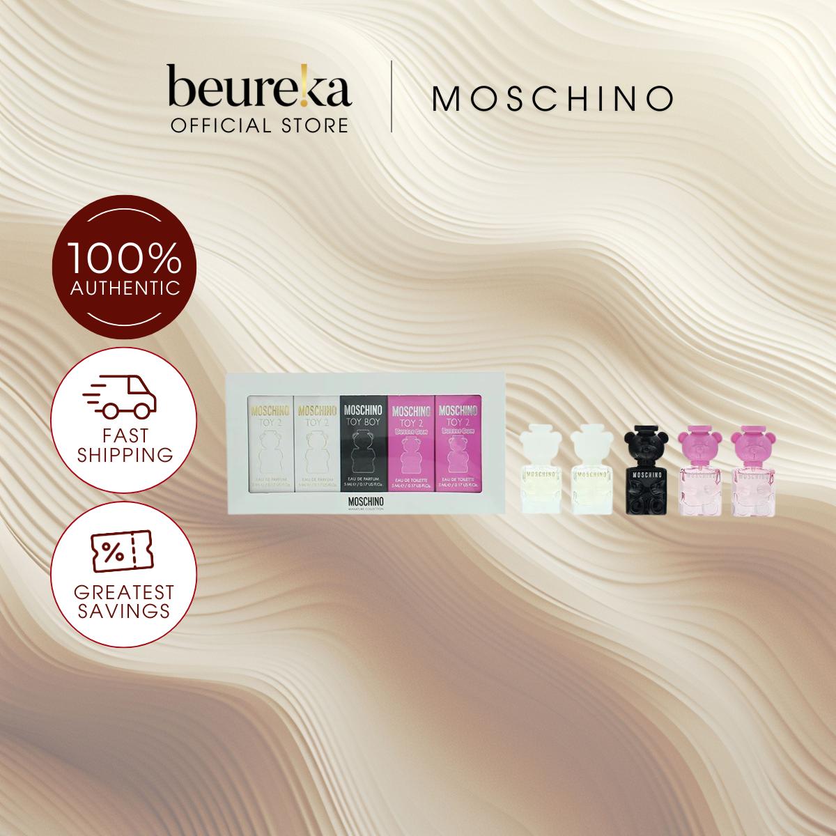 [LIVE ONLY] Moschino Toy 2 BUBBLE GUM EDP 2X5ML/Toy Boy EDP 5ML/Toy 2 EDP 2X5ML - Beureka