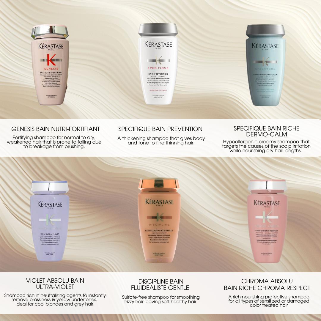 [LIVE ONLY] All Kerastase Shampoo 250ml [14 Variations] - Beureka