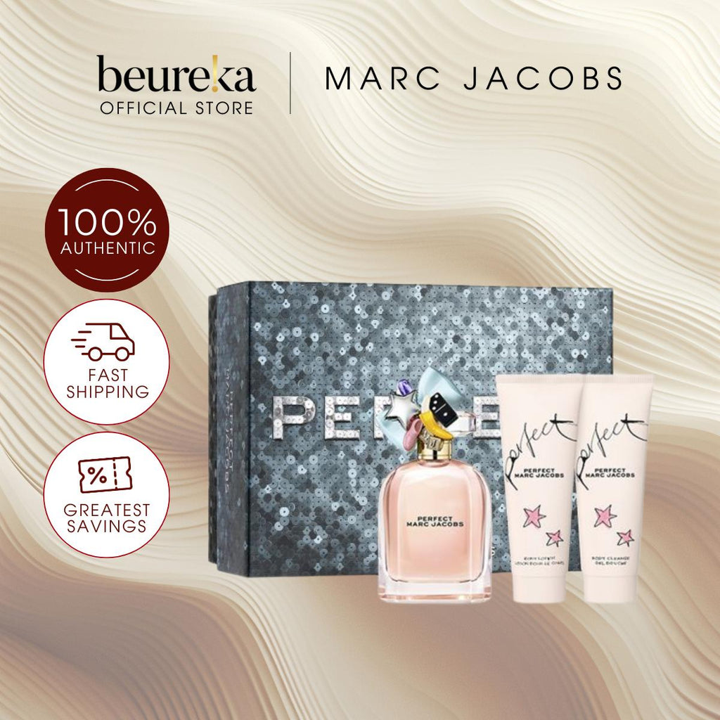 Marc Jacobs Perfect EDP Set (EDP 100ml + 75ml x2) – Beureka