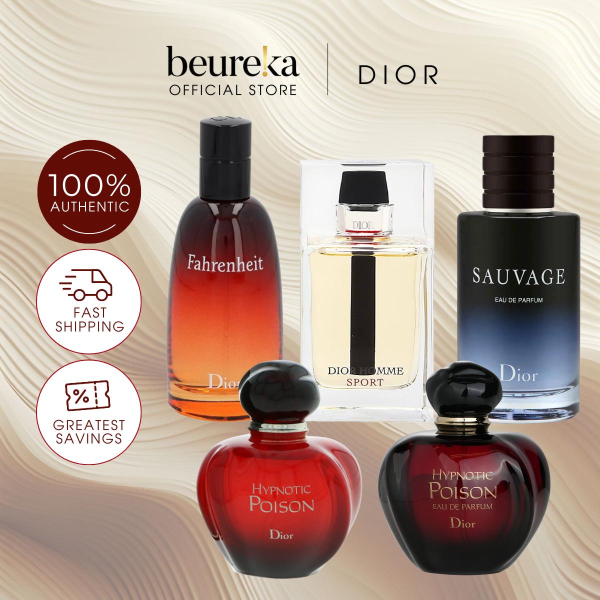 [LIVE ONLY] All Dior Men Perfume 50ml/100ml/125ml EDP / EDT - [Sauvage | Homme Sport | Hypnotic Poison | Fahrenheit] - Beureka