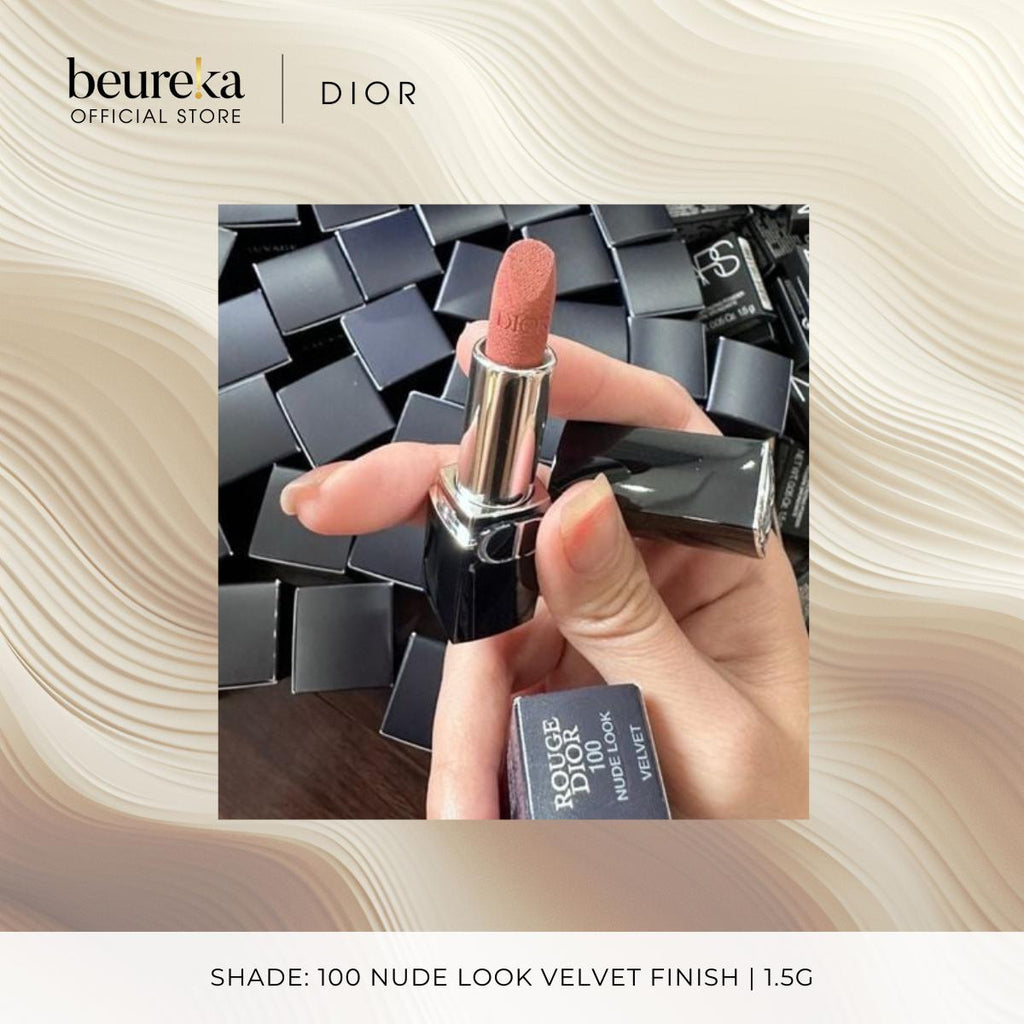 [LIVE ONLY] Dior Lipsticks - Dior Rouge Satin/Velvet Assorted Shades - Beureka