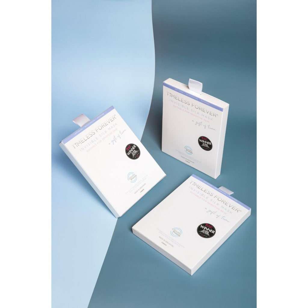 [LIVE ONLY] Timeless Forever Invisible Silk Sheet (1 Box = 5 Sheets) - Beureka