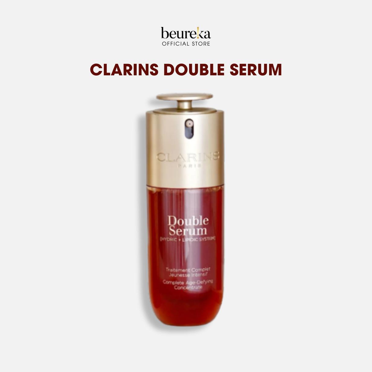 [LIVE ONLY] Clarins Double Serum 30ml/50ml/75ml [NEW] [Firm | Radiant | Youthful Looking Skin]- Beureka [Skincare] Radiance