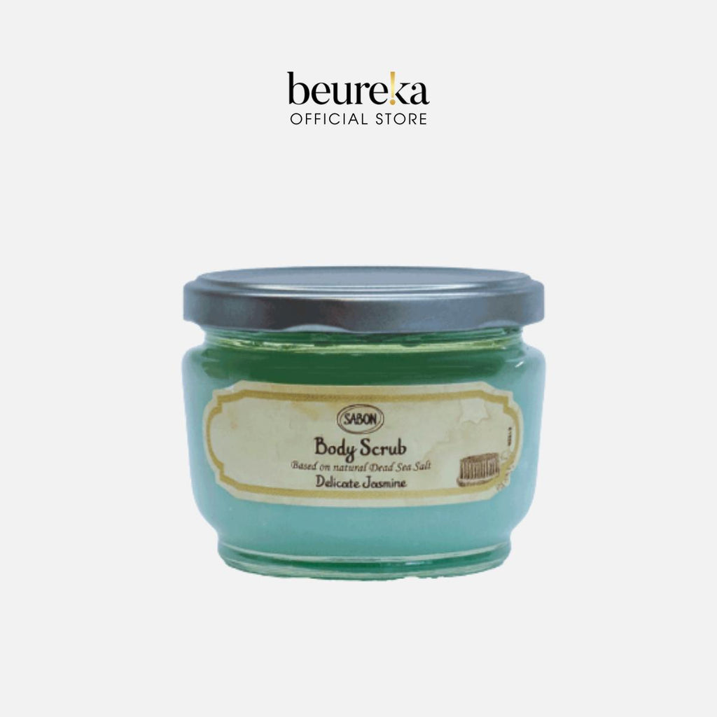 [LIVE ONLY] Sabon Body Scrub Green Rose/ Jasmine / Patchouli Lavender Vanilla / White Tea 320g - Beureka