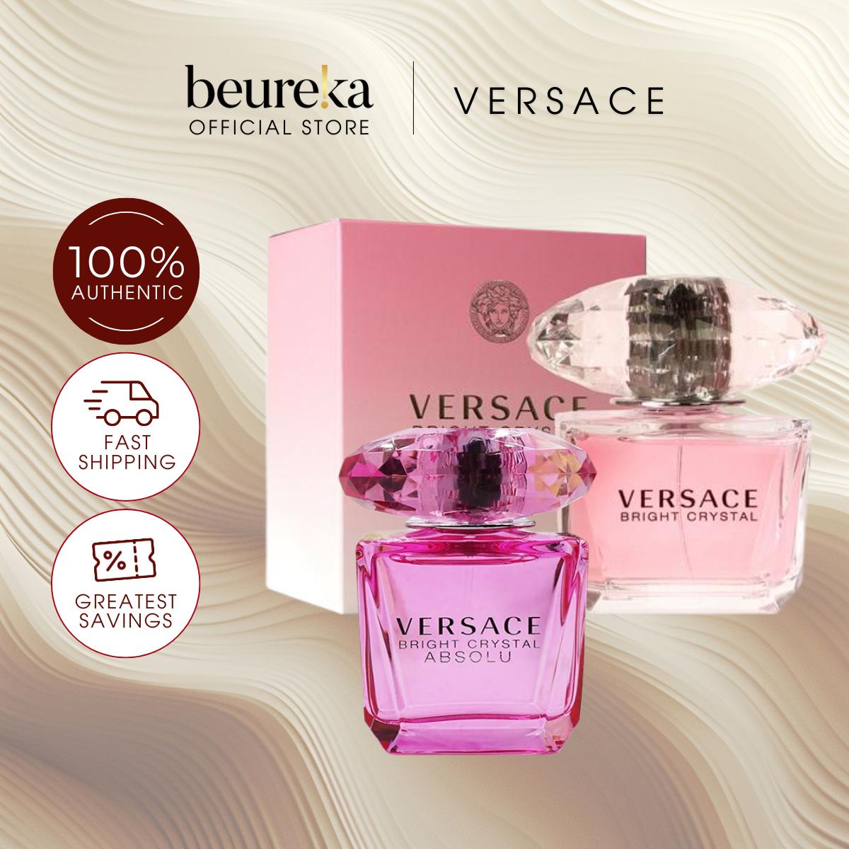 [LIVE ONLY] Versace Bright Crystal EDT 90ml | Bright Crystal Absolu EDP 90ml - Beureka [Women's Fragrances | Floral, Fruity Citrus & Fruity]