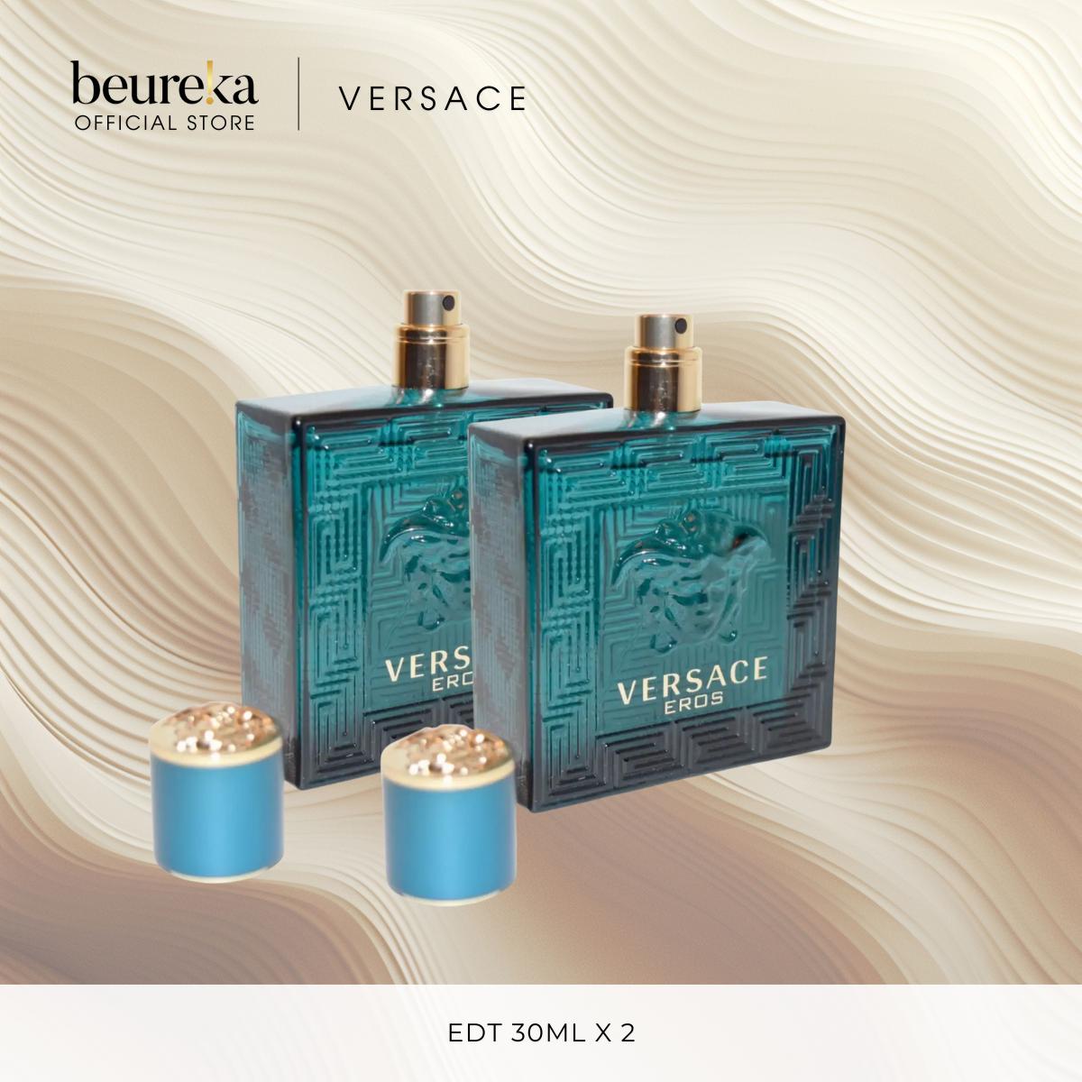 [LIVE ONLY] Versace Eros For Men EDT 30ml x2 - Beureka Earthy Woody Vanilla Aromatic Fragrance 2012 Launch by Aurélien Guichard