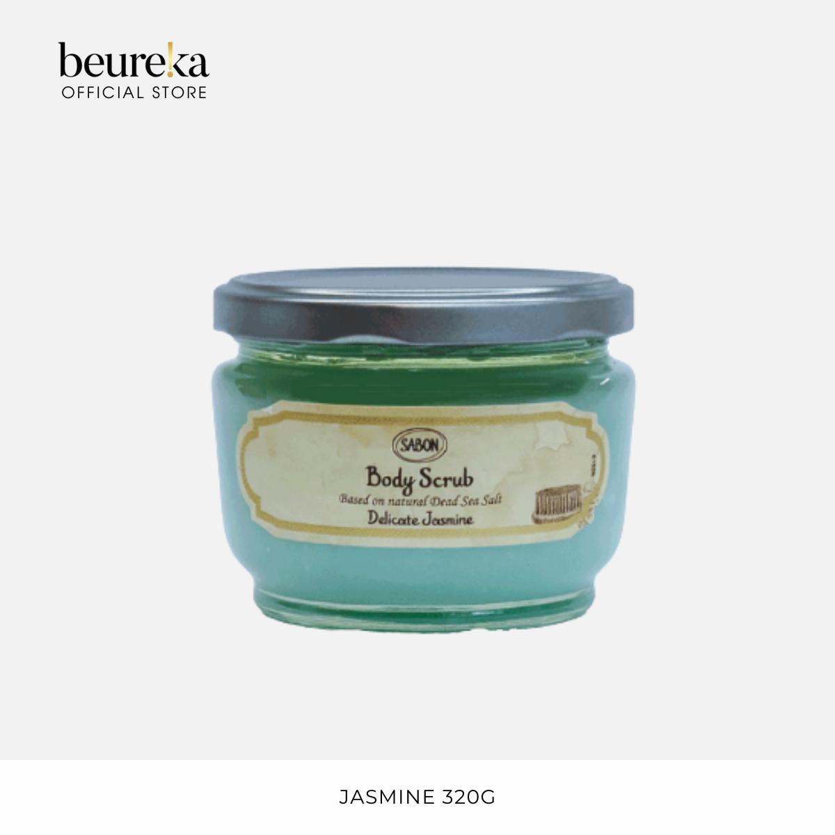 [LIVE ONLY] Sabon Body Scrub Green Rose/ Jasmine / Patchouli Lavender Vanilla / White Tea 320g - Beureka