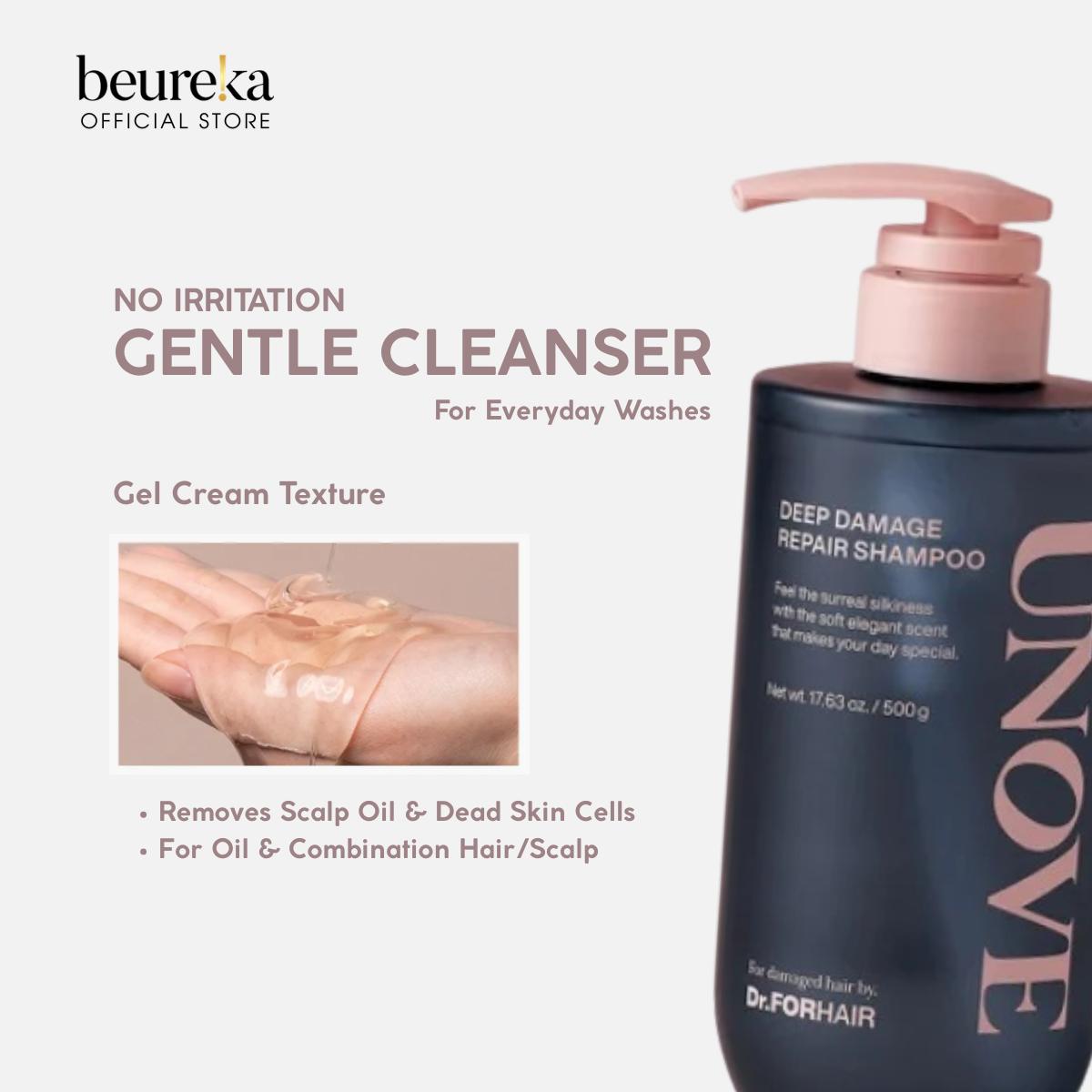 [LIVE ONLY] Unove Deep Damage Repair Shampoo 500ml - Beureka