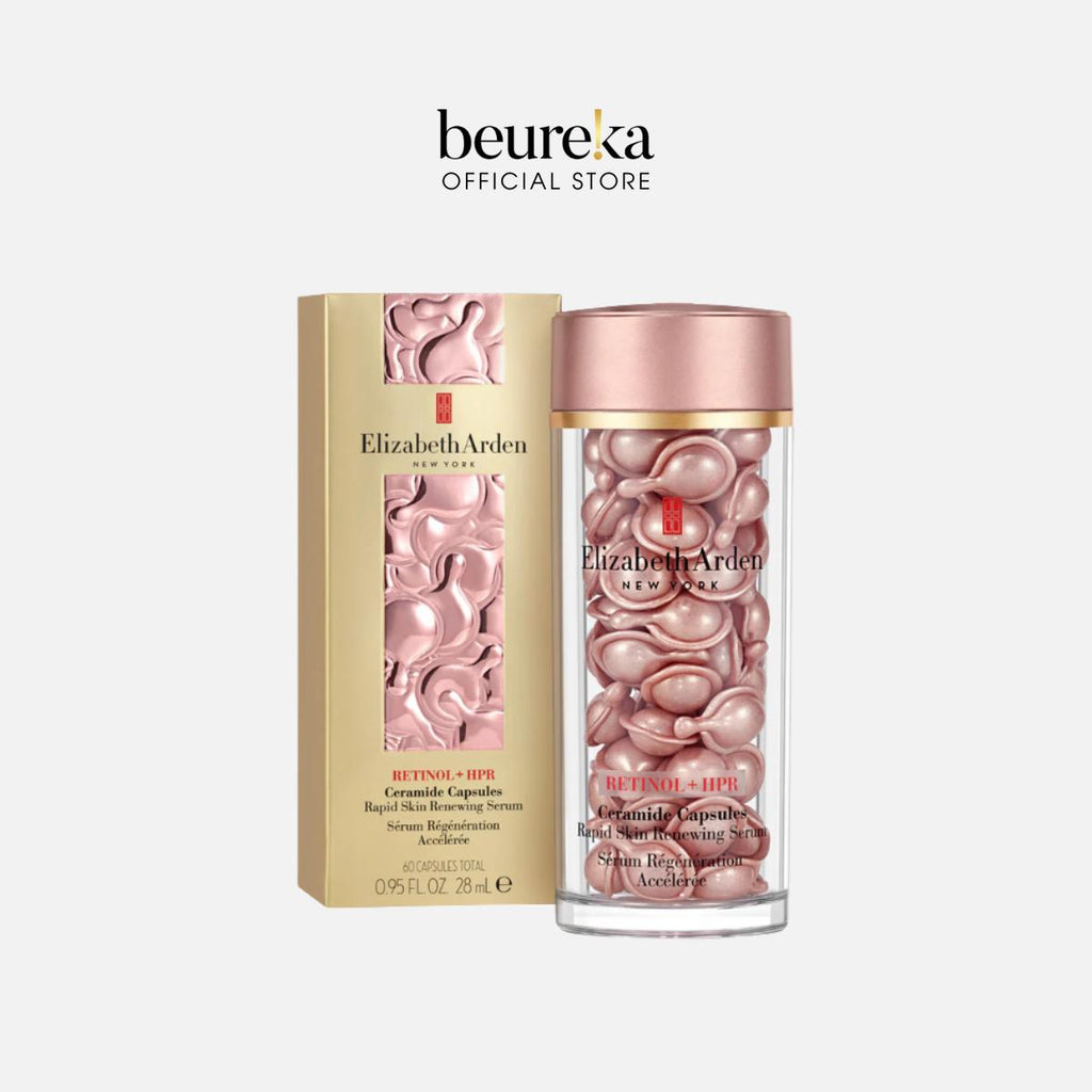 [LIVE ONLY] All Elizabeth Arden Retinol / Ceramide Serum 90 capsules [Restoring, Renewing, Vitamin C - Beureka