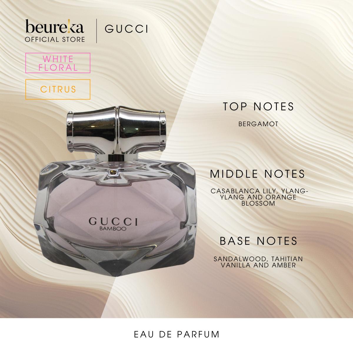 [LIVE ONLY] Gucci Bamboo EDP 50ml/75ml - Beureka [Women's Fragrances - White Floral, Citrus]