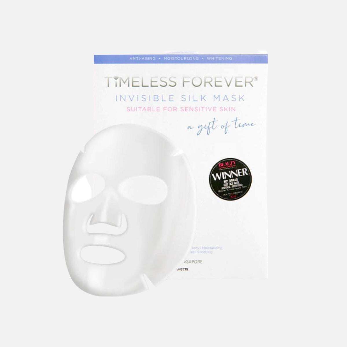 [LIVE ONLY] Timeless Forever Invisible Silk Sheet (1 Box = 5 Sheets) - Beureka