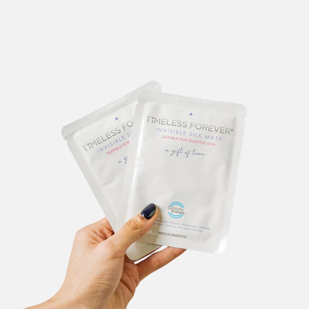 [LIVE ONLY] Timeless Forever Invisible Silk Sheet (1 Box = 5 Sheets) - Beureka