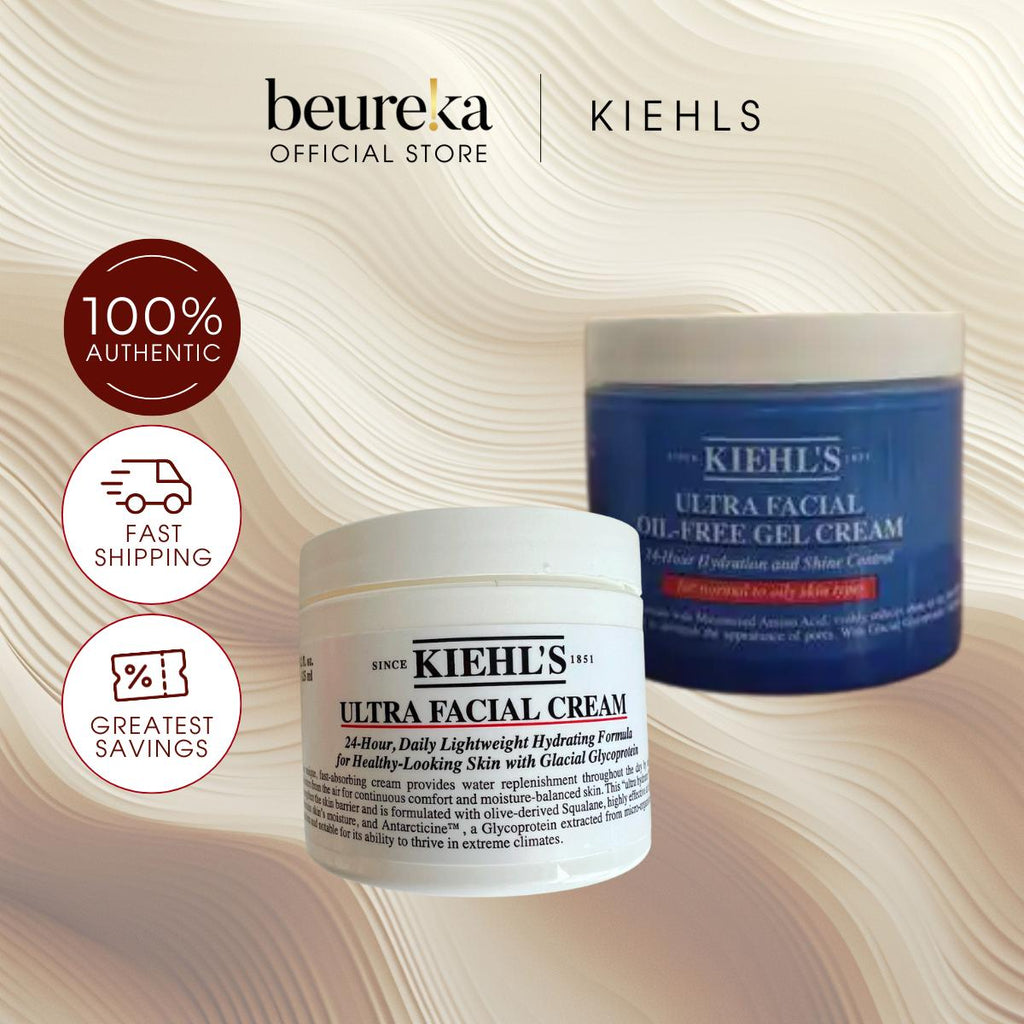[LIVE ONLY] All Kiehl's Ultra Facial Oil Free Gel Cream | Ultra Facial Cream - 125ml Beureka Moisture Moisturizer Hydrating Skin Repair Hydrate Moisturize