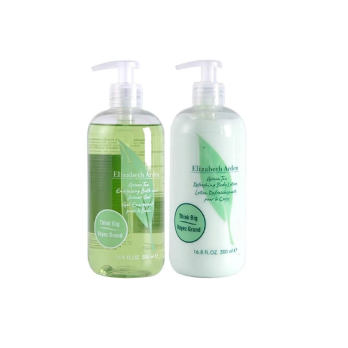 [LIVE ONLY] Elizabeth Arden Body Care Green Tea Shower Gel/Body Lotion 500ml - Beureka [Body Care]