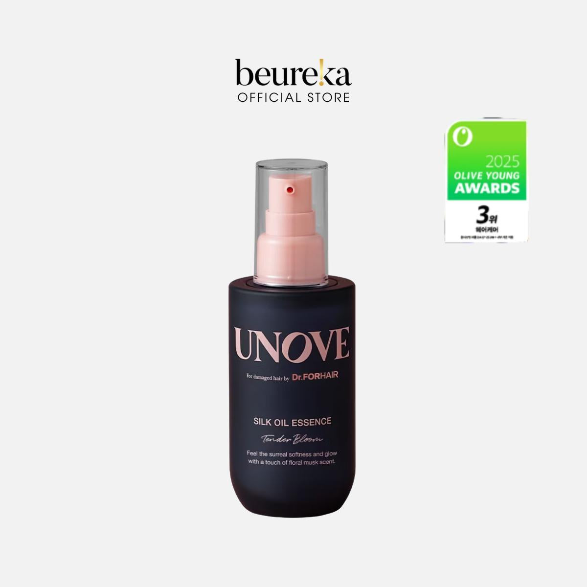 [LIVE ONLY] Unove Silk Oil Essence (Tender Bloom) 70ml - Beureka