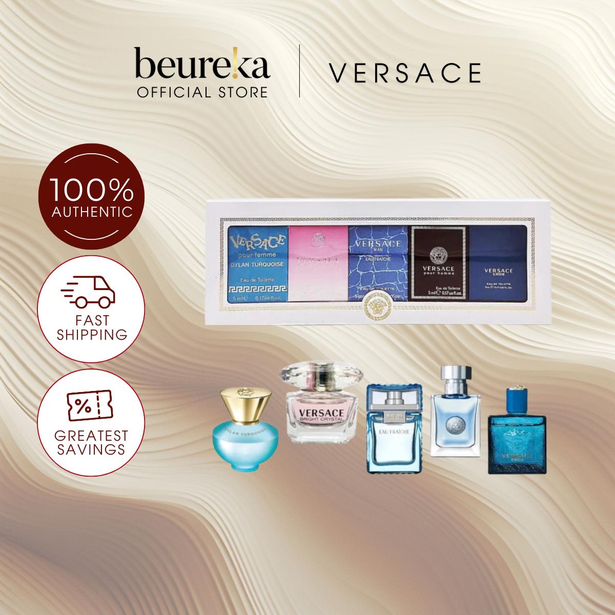 [LIVE ONLY] All Versace Unisex Miniatures 5 x 5ml - Beureka