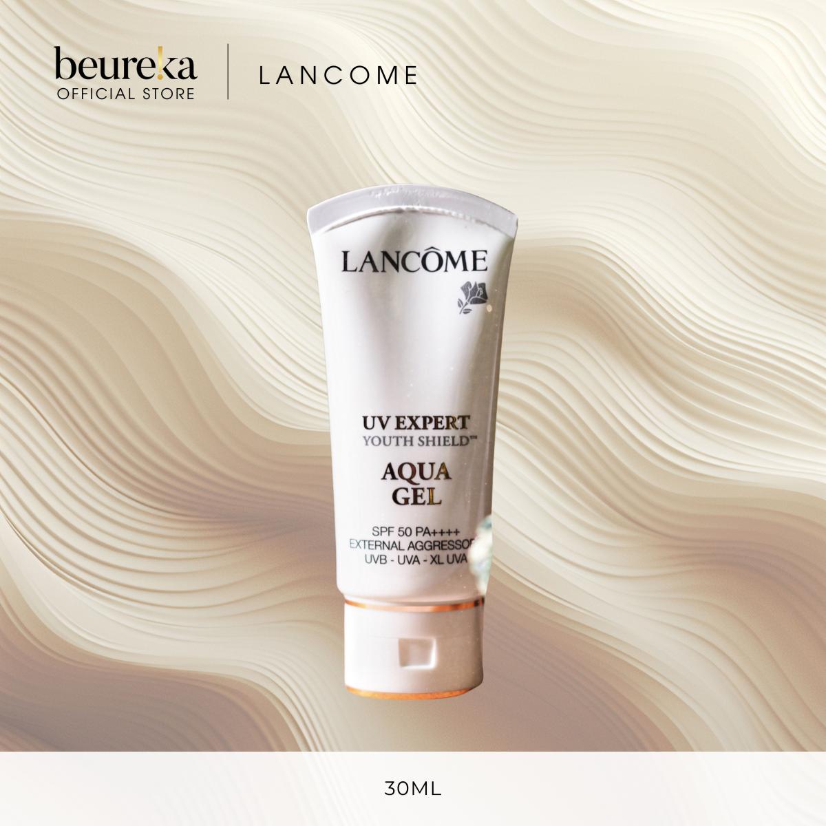 [LIVE ONLY] All Lancome UV Expert Youth-Shield Suncreen 30ml / 50ml - Aqua Gel SPF50 PA++++ | Tone Up Pearly White - Beureka