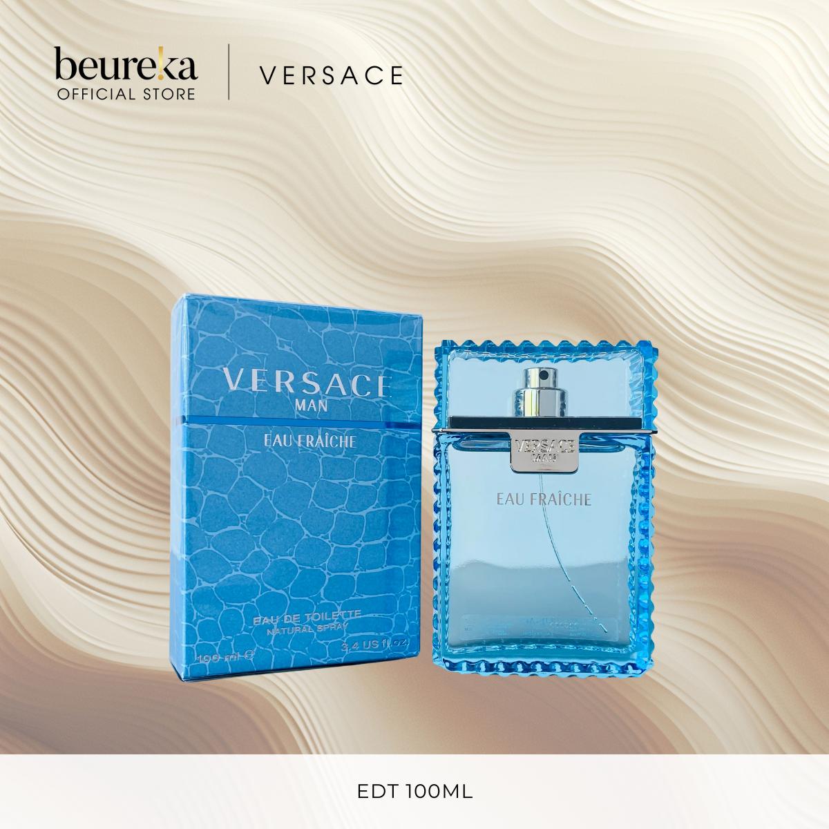 [LIVE ONLY] All Versace Pour Homme EDT 50ml | Versace Eau Fraiche For Men EDT 100ml - Beureka [Men Fragrances]