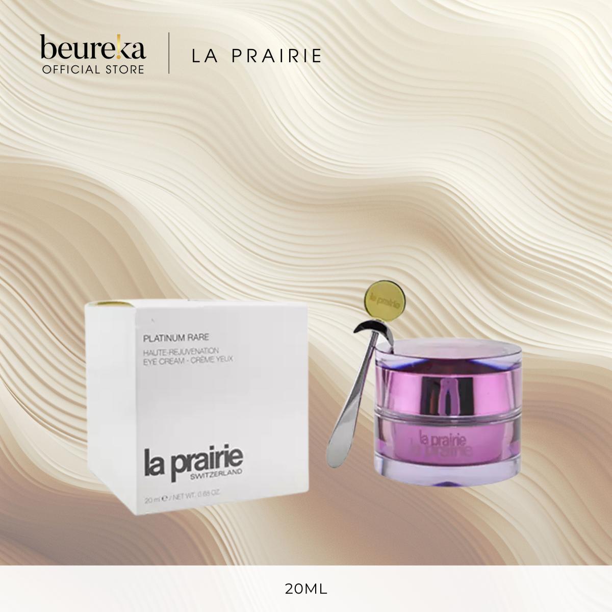 [LIVE ONLY] ALL LA PRAIRIE PLATINUM RARE HAUTE-REJUVENATION EYE ELIXIR / EYE CREAM 15ML  -  Beureka