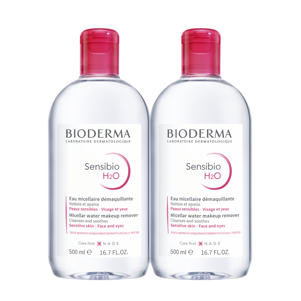[NOT FOR SALE] Bioderma Sensibio H2O Micellar Water Makeup Remover 500ml 2 pcs Bundle