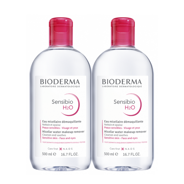 [NOT FOR SALE] Bioderma Sensibio H2O Micellar Water Makeup Remover 500ml 2 pcs Bundle